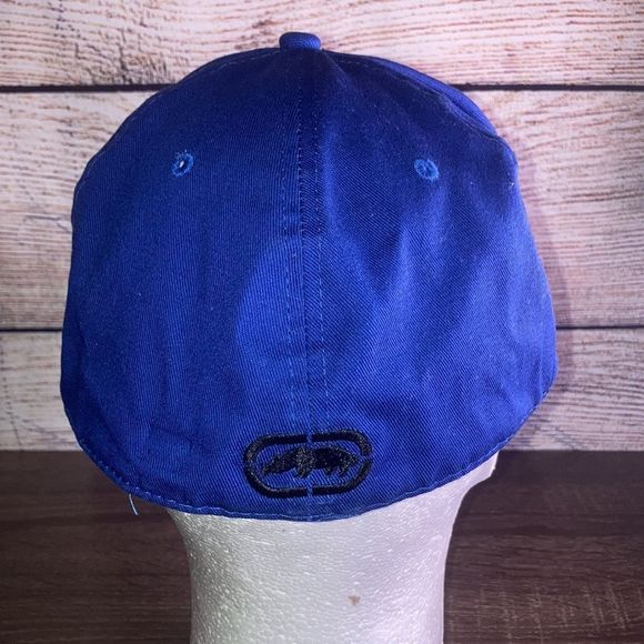 Ecko Unltd 72 Puff Paint Flat Brim Baseball Cap Hat Large Fitted - Picture 5 of 11